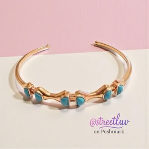 Stella & Dot Turquoise Cuff Bracelet